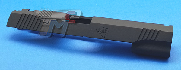 Guarder Aluminum Custom Slide for Marui Hi-Capa 5.1 (STI Tactical / Black) - Click Image to Close